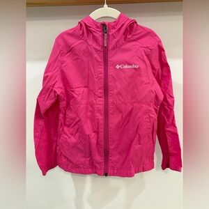 Kids Columbia Vibrant Pink Outdoor Jacket